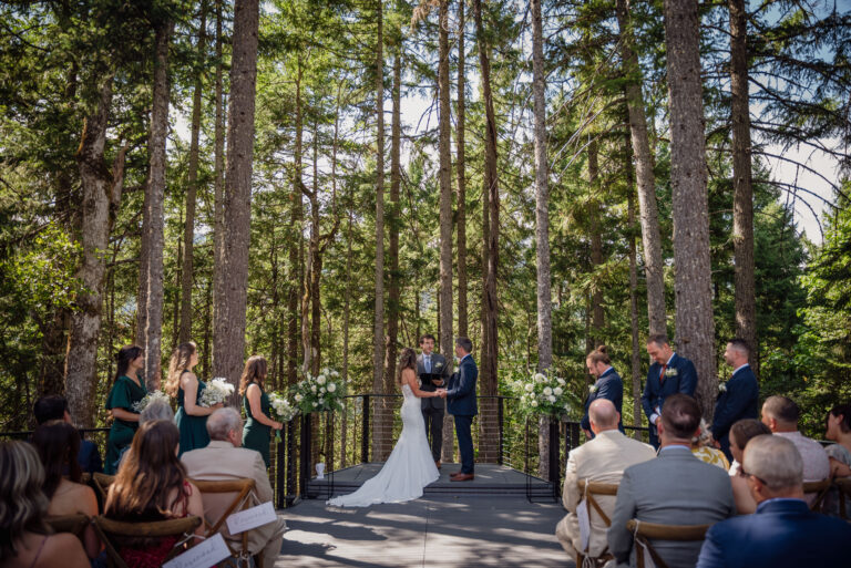 A White Salmon Wedding